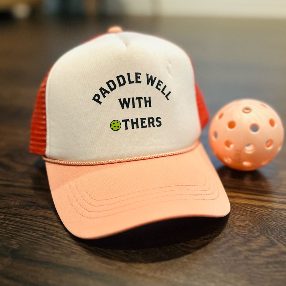 Pickle Ball Trucker Hat